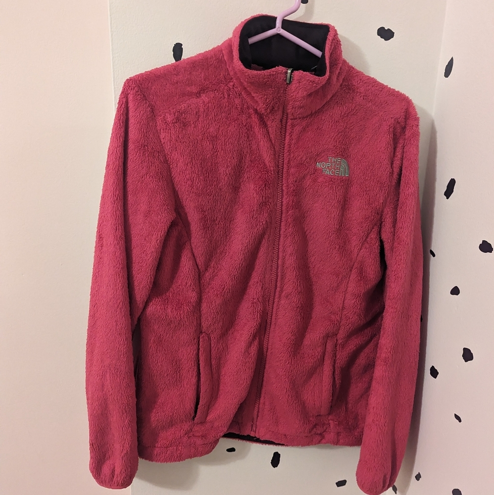 North Face size Small Fuscia pink fleece